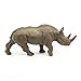 Papo Black Rhinoceros Toy Figure Gray - Image 4