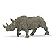 Papo Black Rhinoceros Toy Figure Gray - Image 2