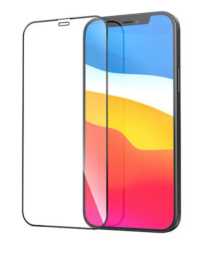 Glass iPhone 12 Pro Max screen protector, shatter-resistant, made of clear tempered glass  - Image 1