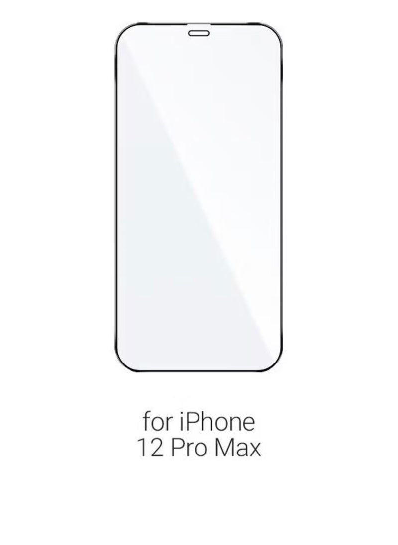 Glass iPhone 12 Pro Max screen protector, shatter-resistant, made of clear tempered glass  - Image 4