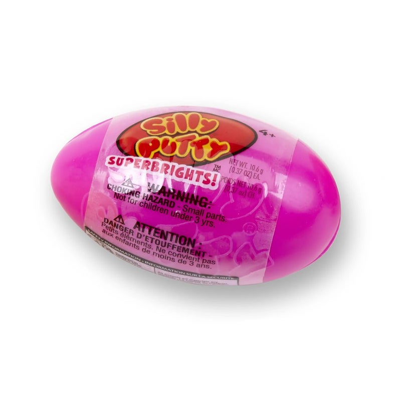 Crayola - Silly Putty Egg Assorted Color 1 pcs | Classic stretchy, bouncy | Makes the perfect stocking stuffer, birthday party Favor, or Easter basket filler | Silly Putty is safe and nontoxic| Suitable for 4years + - Image 3