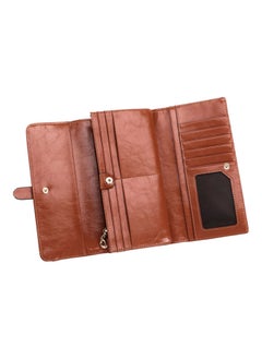 Generic Leather Purse Brown  - Image 3