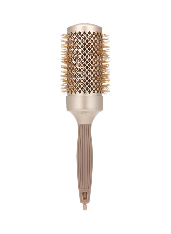 نيبمينينت فرشاة شعر دائرية مطلية بالسيراميك بني 28 x 8 8سم - Image 1