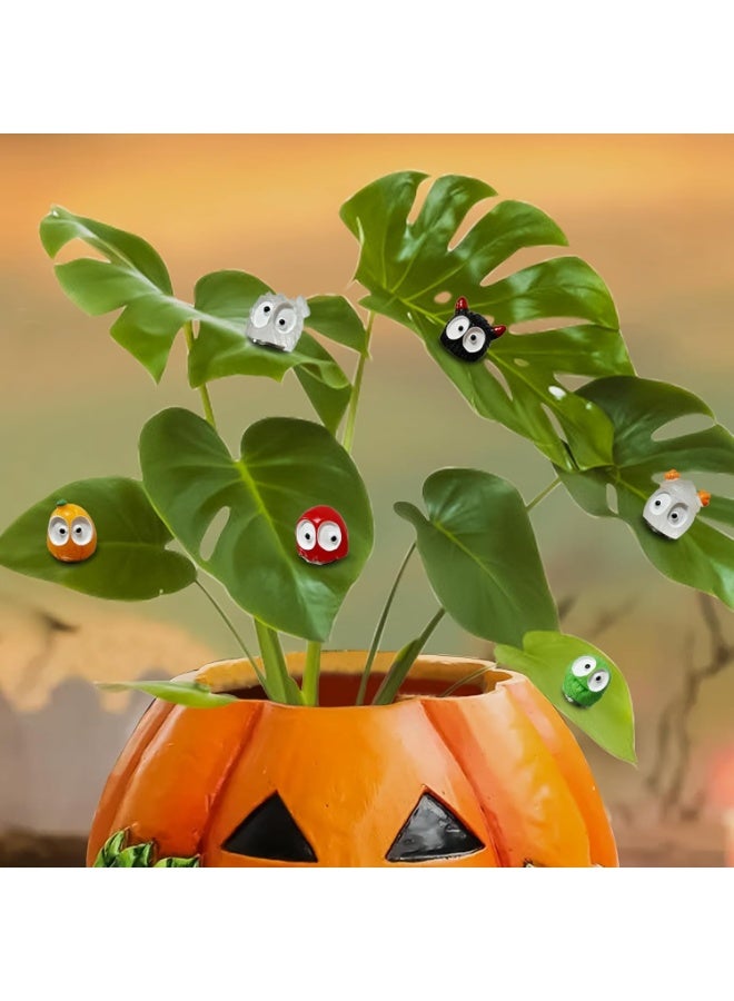 Bukela 8pcs Plants Magnets Tiny Dust Bunnies Plant Safe Magnets, Plant Accessories for House Plant Indoor and Outdoor Plants Leafs,Fridge, Key Holde Decorative.(Monster Dust Bunnies) - Image 4