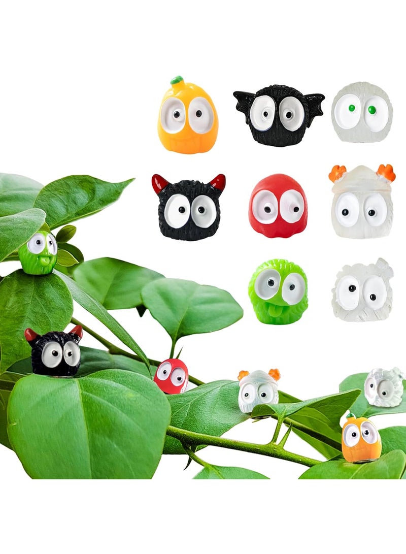 Bukela 8pcs Plants Magnets Tiny Dust Bunnies Plant Safe Magnets, Plant Accessories for House Plant Indoor and Outdoor Plants Leafs,Fridge, Key Holde Decorative.(Monster Dust Bunnies) - Image 1