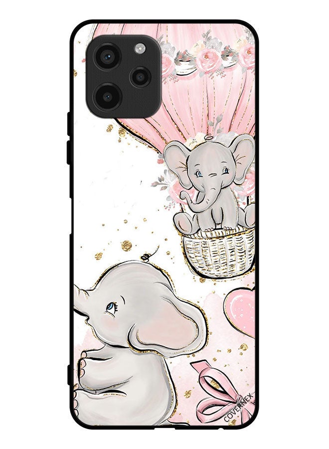 Covernex Protective Case Cover For Huawei Enjoy 50z Baby Elephants Art - Image 1