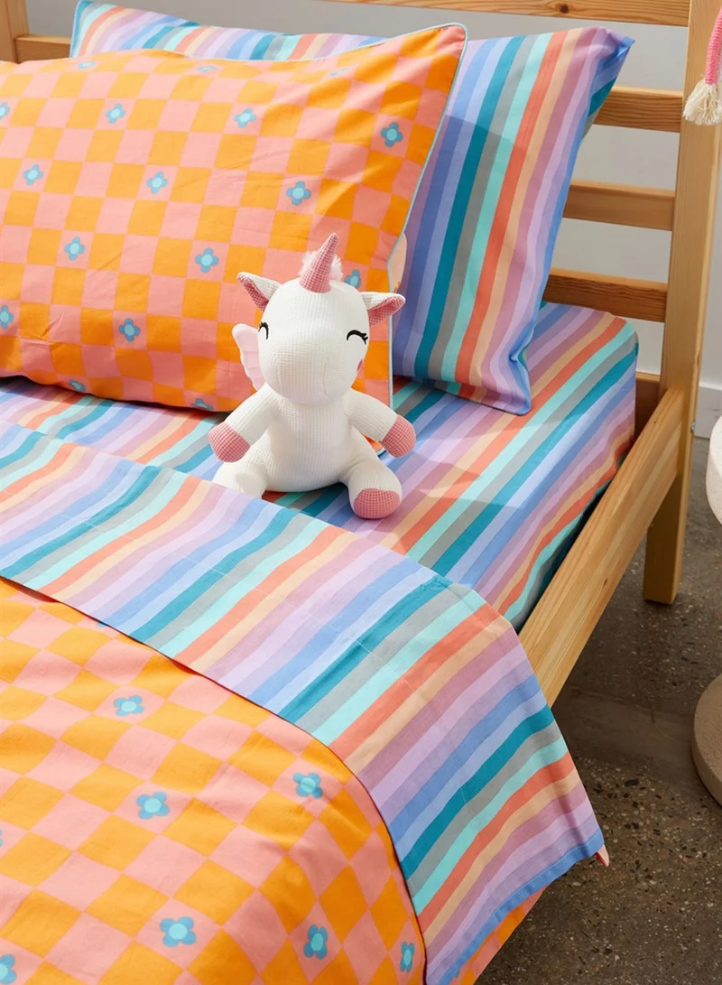 Cotton On Kids Striped Sheet Set - Single