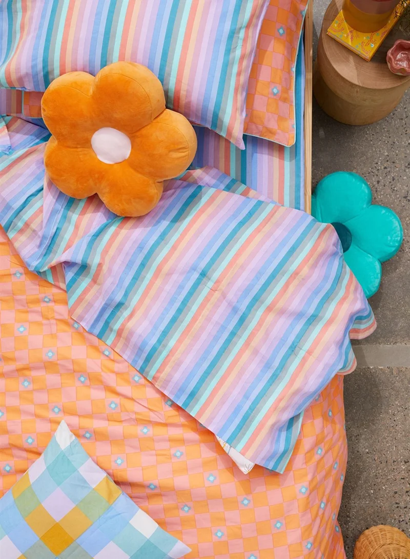 Cotton On Kids Striped Sheet Set - Single