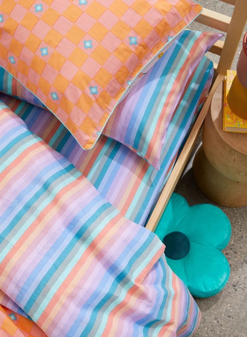 Cotton On Kids Striped Sheet Set - Single