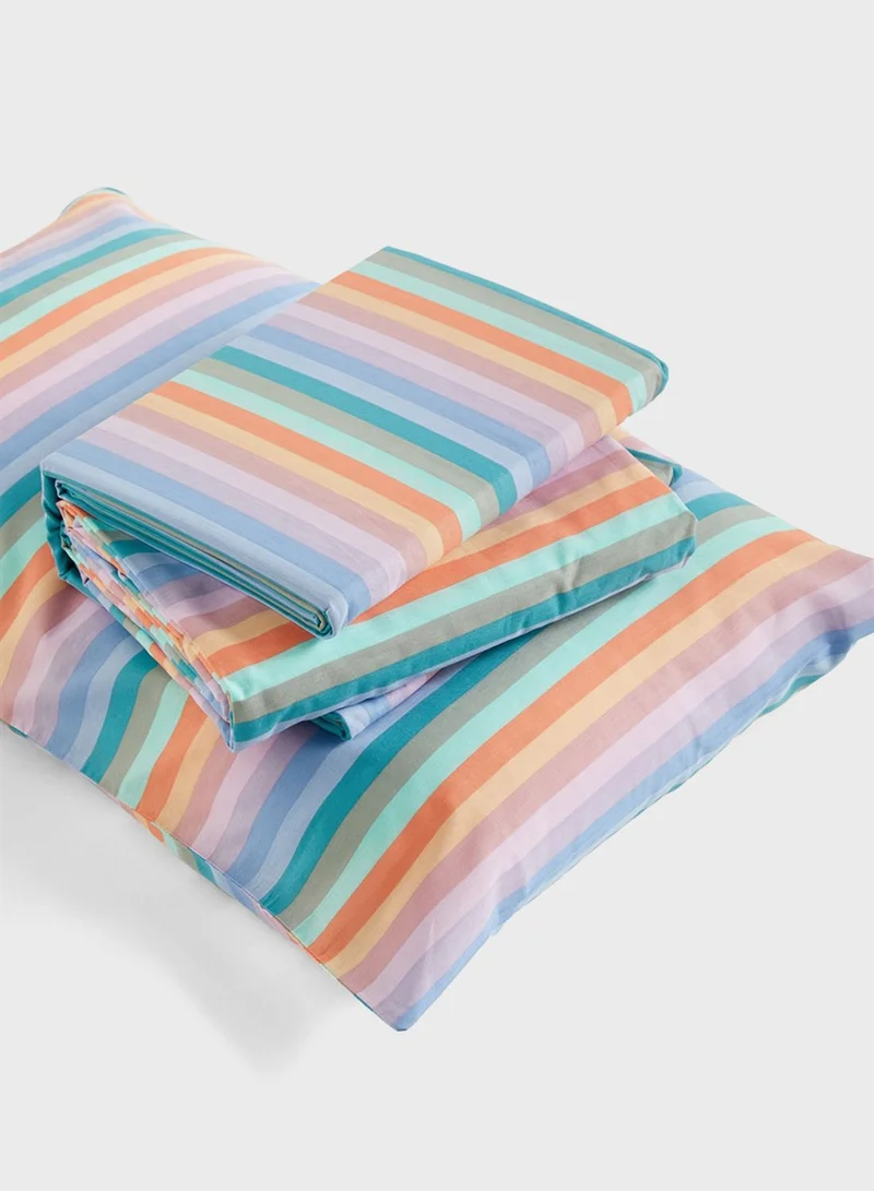 Cotton On Kids Striped Sheet Set - Single