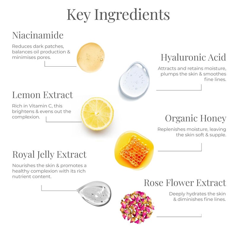 Forest Essentials Forest Essentials Delicate Facial Cleanser Mashobra Honey Lemon Rosewater Ayurvedic Face Wash For Normal Dry Skin Sulphate Free Gentle Face Wash For Glowing Skin Purifying Nourishing Natural Gel Based Face Wash For Women Men 130 ml - Image 3