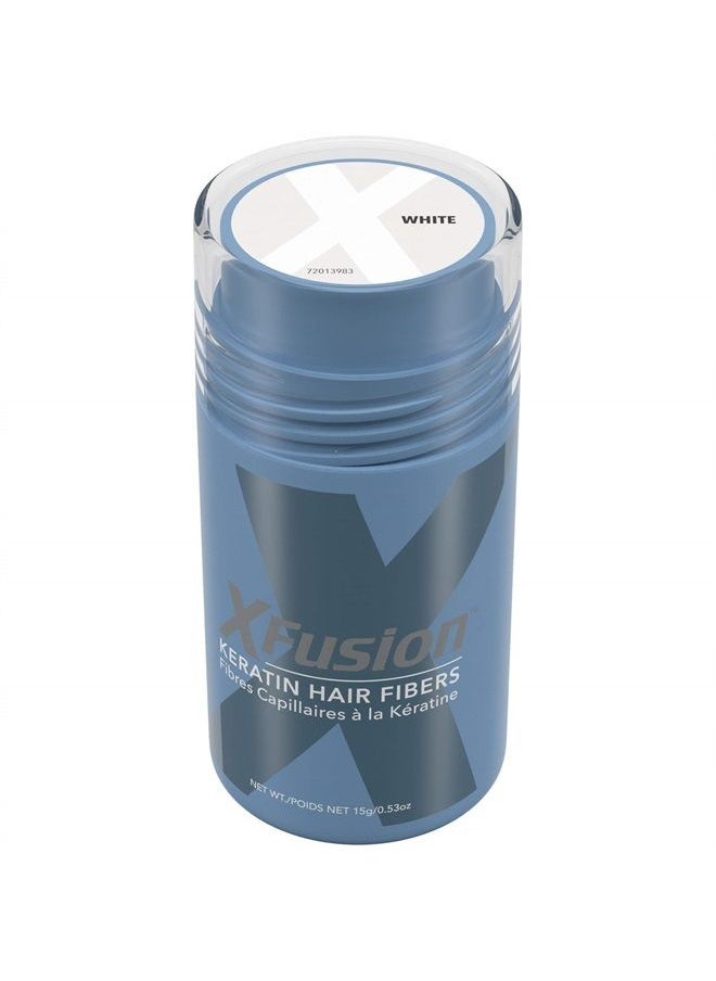 Xfusion Keratin Hair Fibers - White (15g)  - Image 1
