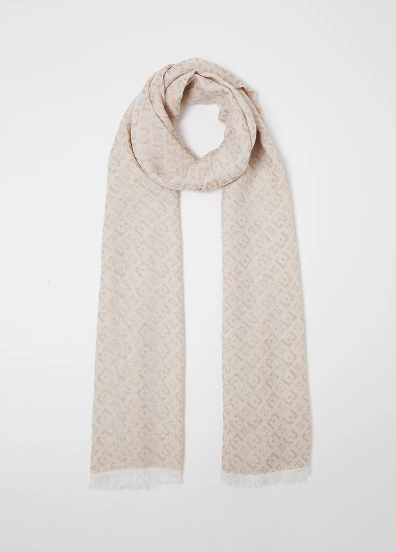 Liu Jo Jacquard Stole With Logo
