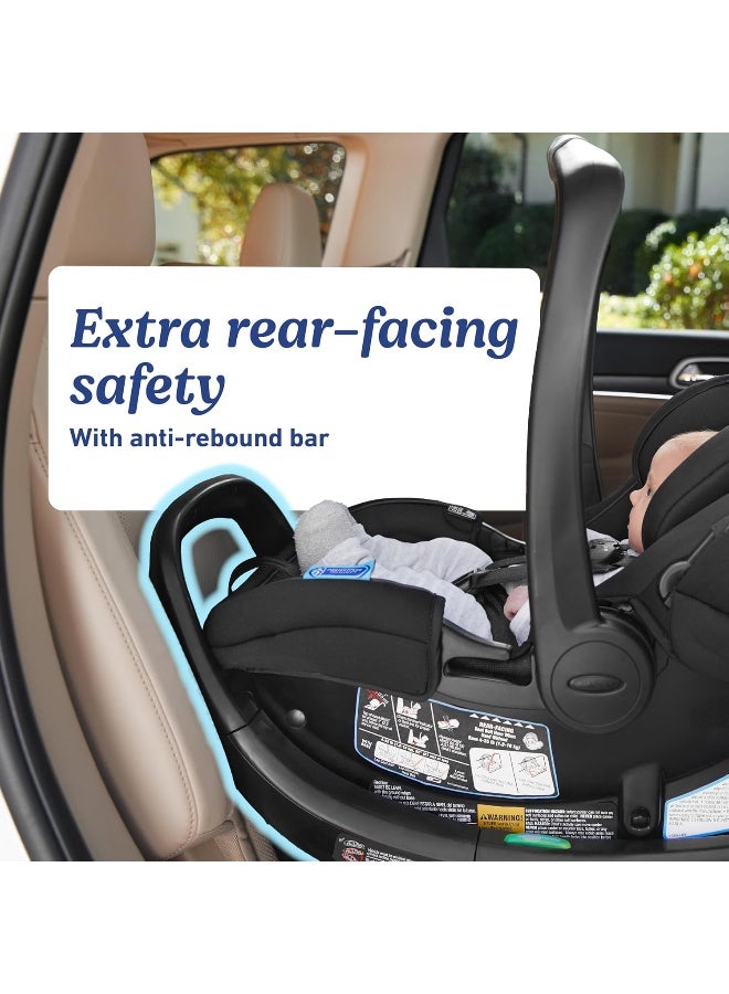 GracoÂ® SnugRideÂ® SnugFit 35 DLX Infant Car Seat, Maison - Image 4