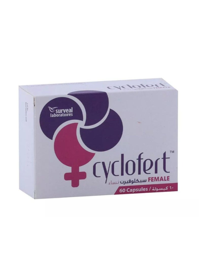 Cylcofert Female Soft Gel Cap 60s (15s Blister X 4)