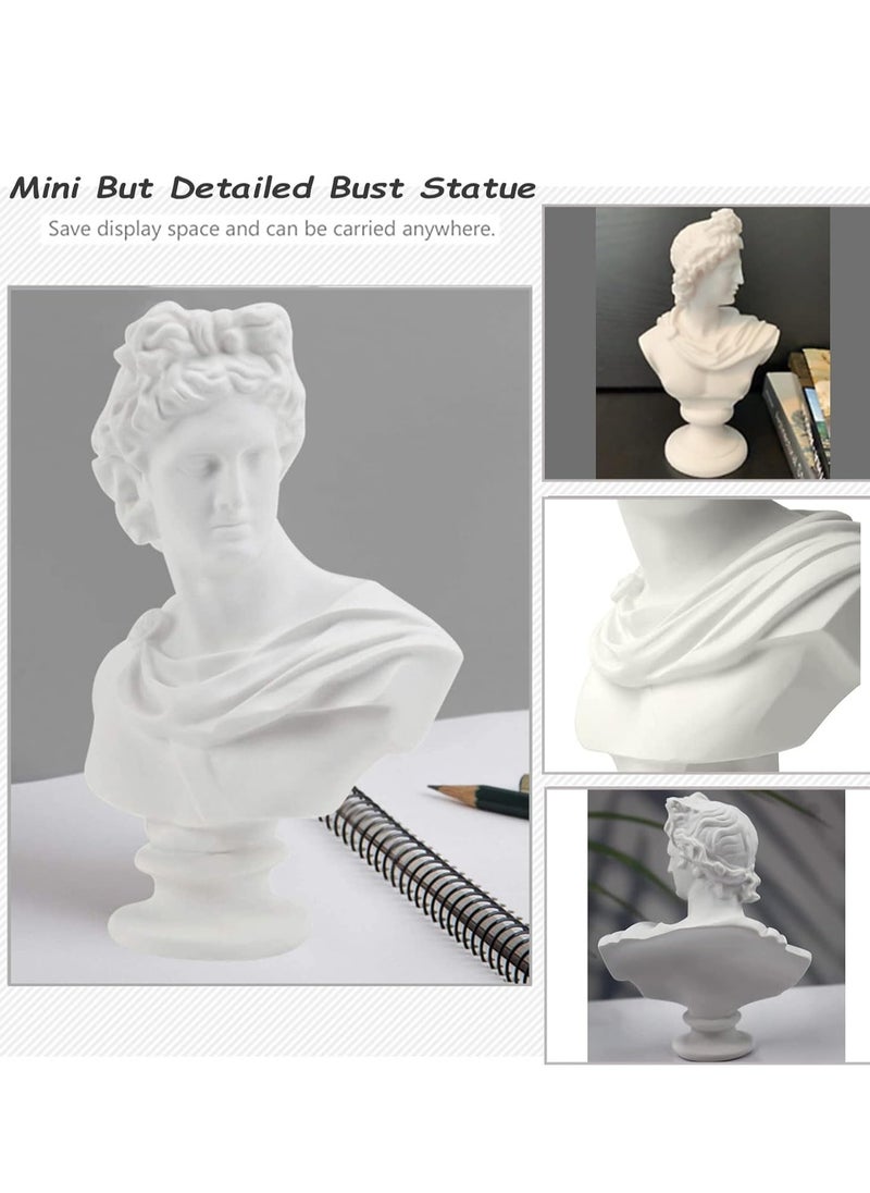 Generic Greek Statue Apollo Sculpture Decor,Vintage Simple Art, Symbol Of Good Luck And Wisdom, Decorations Applicable Home, Living Room, Bedroom, Office Desk Table Indoor,Resin Gift For Women, Friends  - Image 3