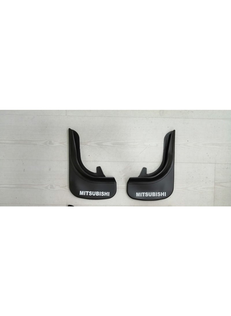 Leader - Other Mitsubishi Suitable for All Models Front - Rear Mud Flaps Gaiter Mudguard 4-Piece - Image 1