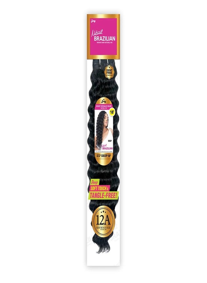 Zury Sis Natural Brazilian Remy Human Hair Natural Mix Weave 12A Deep (FS1B/30, 22 inch) - Image 3