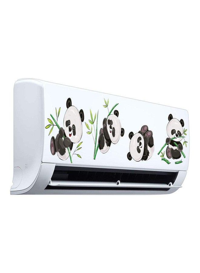 Decopix 'ac Sticker Fridge Sticker Wall Sticker Split Ac Stickers Air Conditioner Sticker - Standard Size (Fit for All Models/Sizes/Brands) (Vinyl, Multicolor)' - SM6065, Pack of 1 - Image 2
