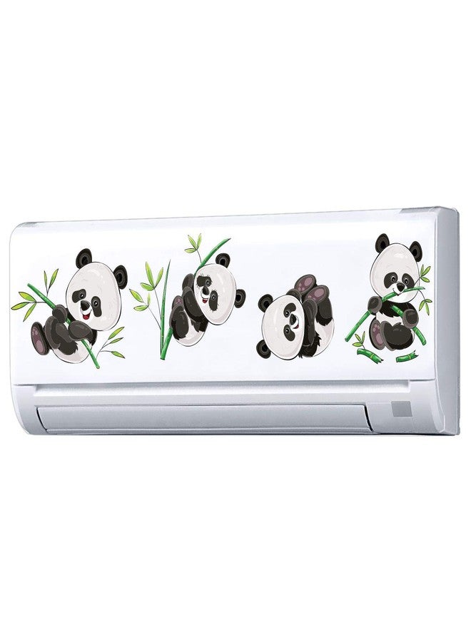 Decopix 'ac Sticker Fridge Sticker Wall Sticker Split Ac Stickers Air Conditioner Sticker - Standard Size (Fit for All Models/Sizes/Brands) (Vinyl, Multicolor)' - SM6065, Pack of 1 - Image 1