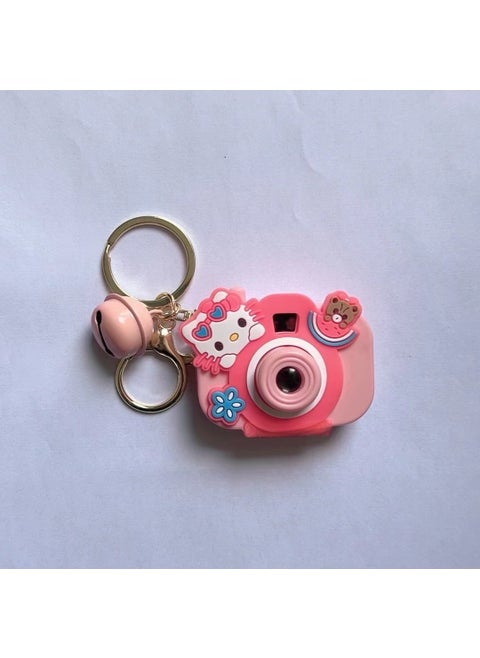 Sanrio Mini Projector Keychain Cartoon ToyProjection Camera-Hello Kitty Projection Camera-Hello Kitty