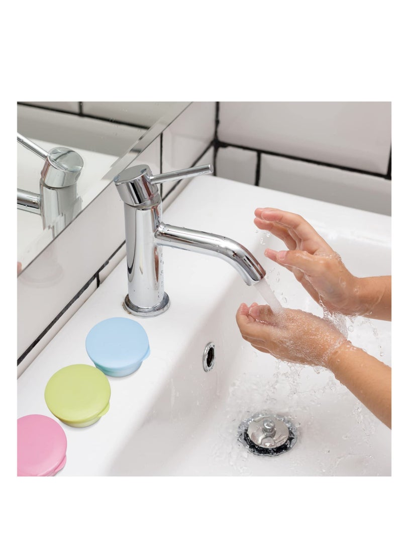 SYOSI 6 PCS Travel Soap Box, Portable Round Soap Case, Seal Waterproof Soap Protectors with Lid, Suitable for Home Traveling Outdoor Hiking Camping Gym  - Image 4