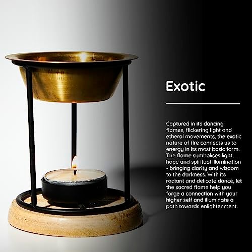 Aromafume Exotic Brass Oil Diffuser (Use for Essential Oil, Aroma Oil, Diffuser Oil, SPA, Yoga, Meditation, Home Fragrance) - Image 5