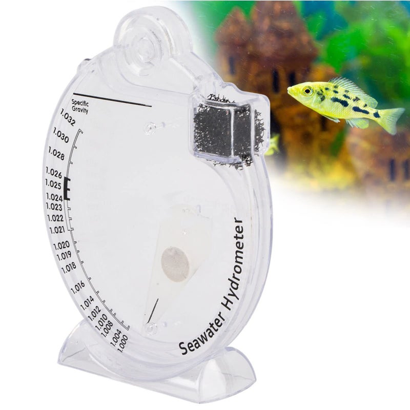 Zerodis Sea Hydrometer HD-T-H018 Plastic Salinity Tool For Aquariums 68 To 86F Ideal Marine Brackish Tanks - Image 4