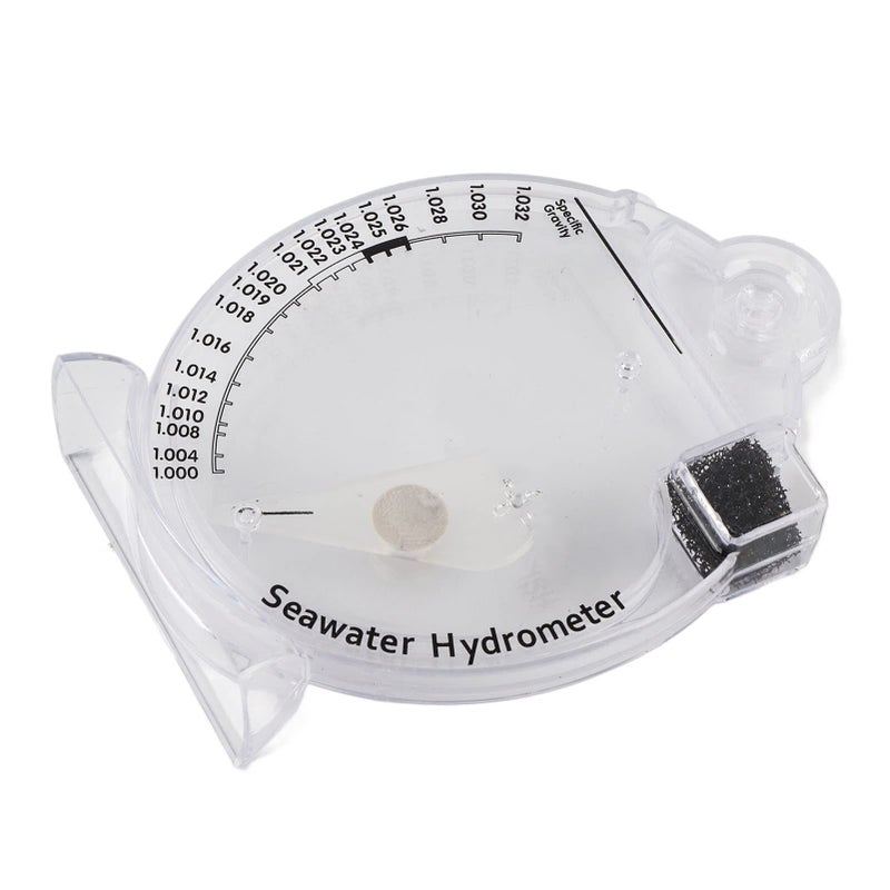 Zerodis Sea Hydrometer HD-T-H018 Plastic Salinity Tool For Aquariums 68 To 86F Ideal Marine Brackish Tanks - Image 2