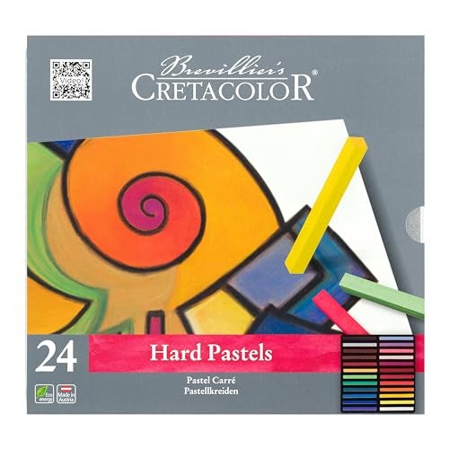 CRETACOLOR Carré Pastel Set, 24 Count (Pack of 1), Multi - Image 1