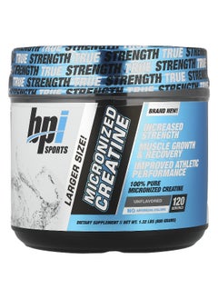 BPI SPORTS BPI Sports, Micronized Creatine, Unflavored, 1.32 lbs (600 g)  - Image 1