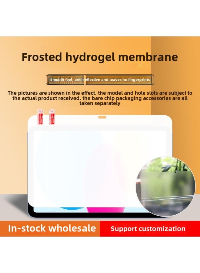 Applicable To Oppo Pad3pro/one Plus PadPro 12.1 Inch Self-repairing Tpu Hydraulic Film Y700 Flat Film-Color:Frosted Hydraulic Film * One-size-fits-all Version (die)-Dimensions:Lenovo Small Pad 2022(  - Image 1