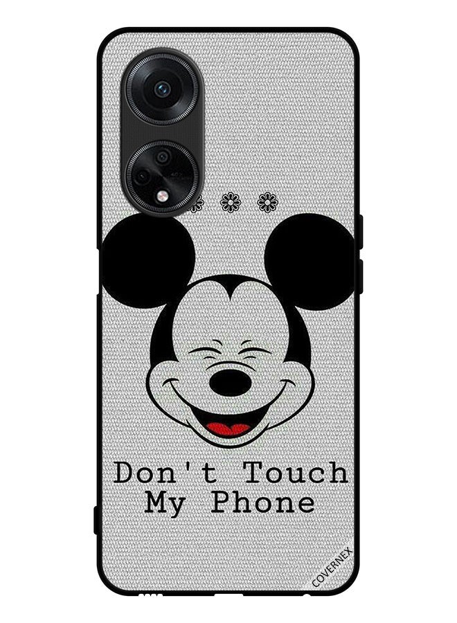 Covernex Protective Case Cover For Oppo A98 5G Don't Touch My Phone Mickey - Image 1