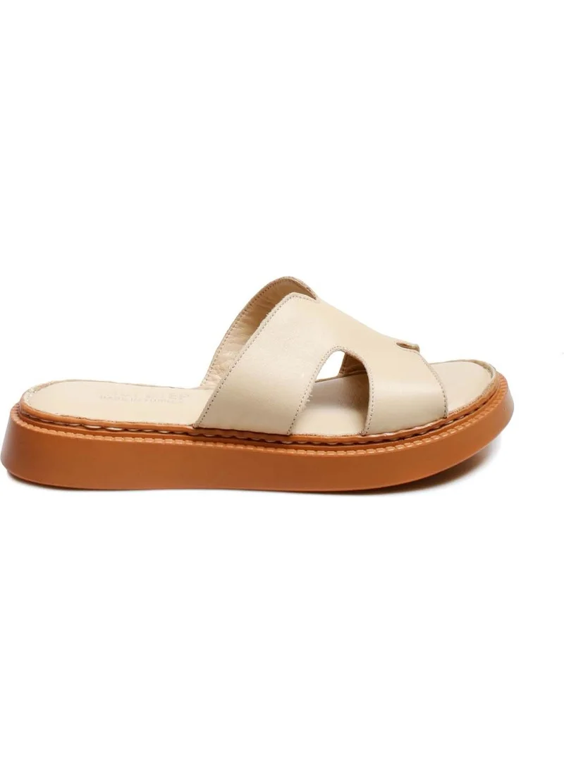 Fast Step Leather Women's Flat Slippers 621ZA858