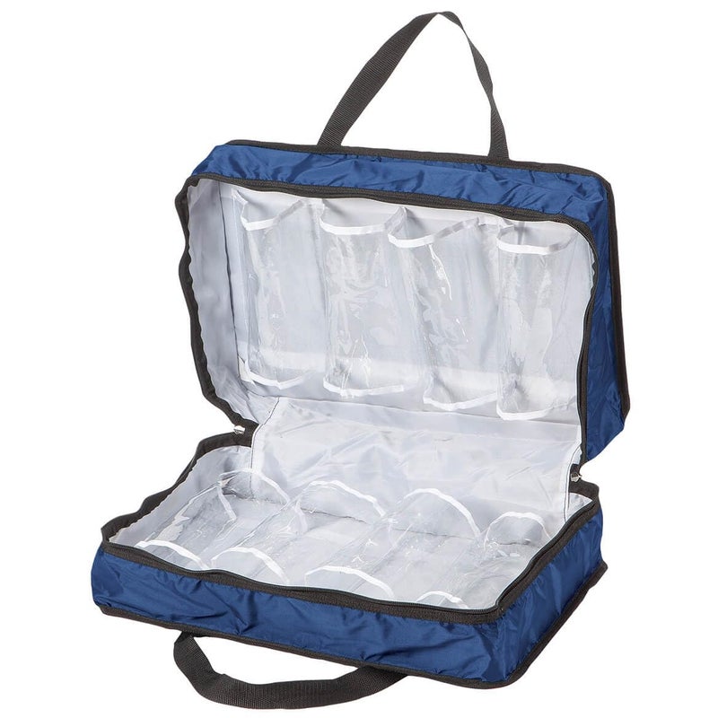 WalterDrake WalterDrake Blue Shoe Storage Travel Bag 195 x 1325 x 55
