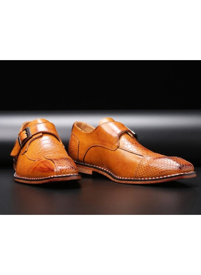 KUYING New Men's Business Leather Shoes  - Image 5
