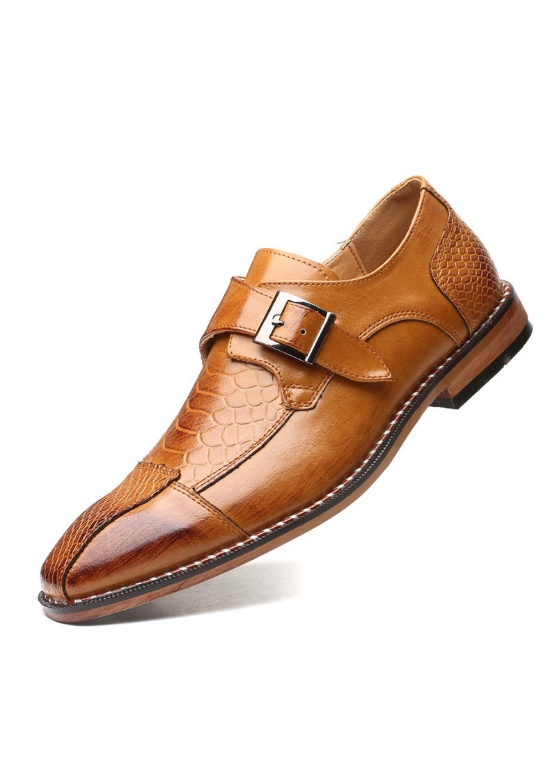 KUYING New Men's Business Leather Shoes  - Image 3