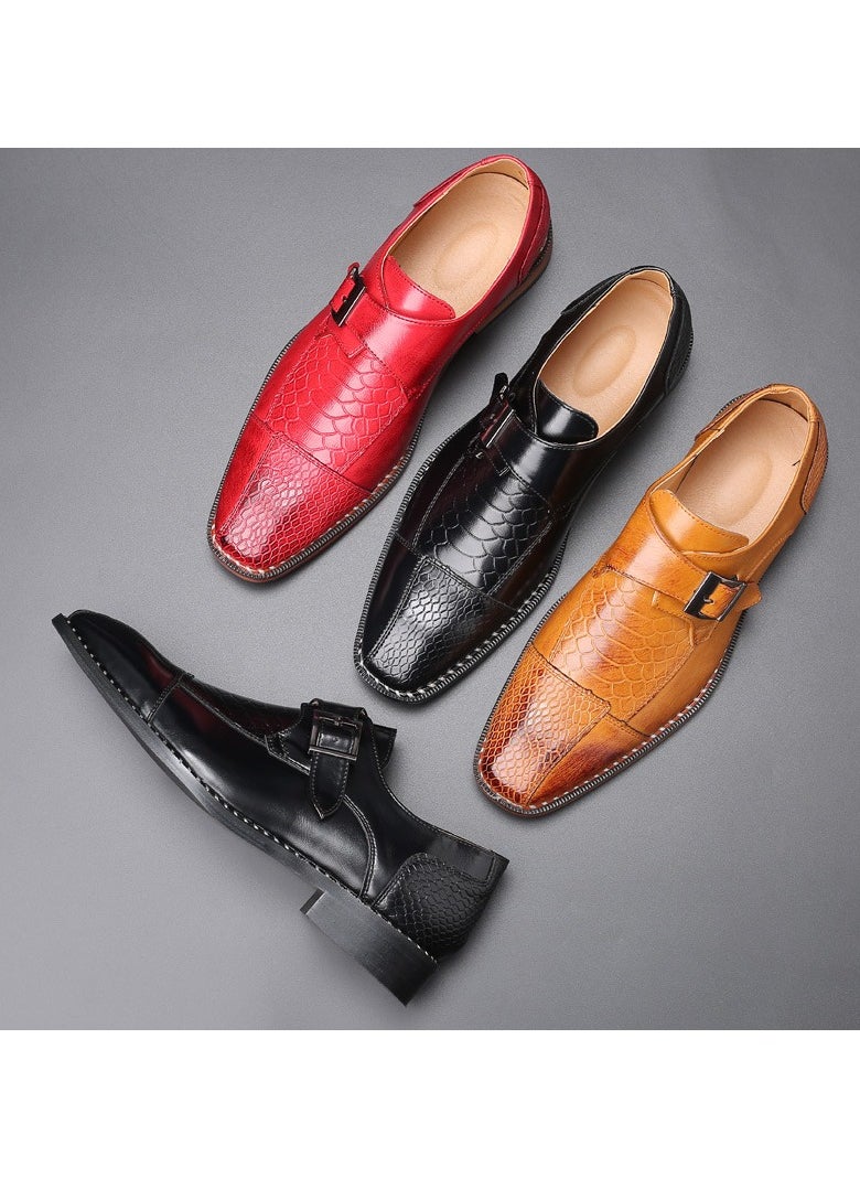 KUYING New Men's Business Leather Shoes  - Image 4