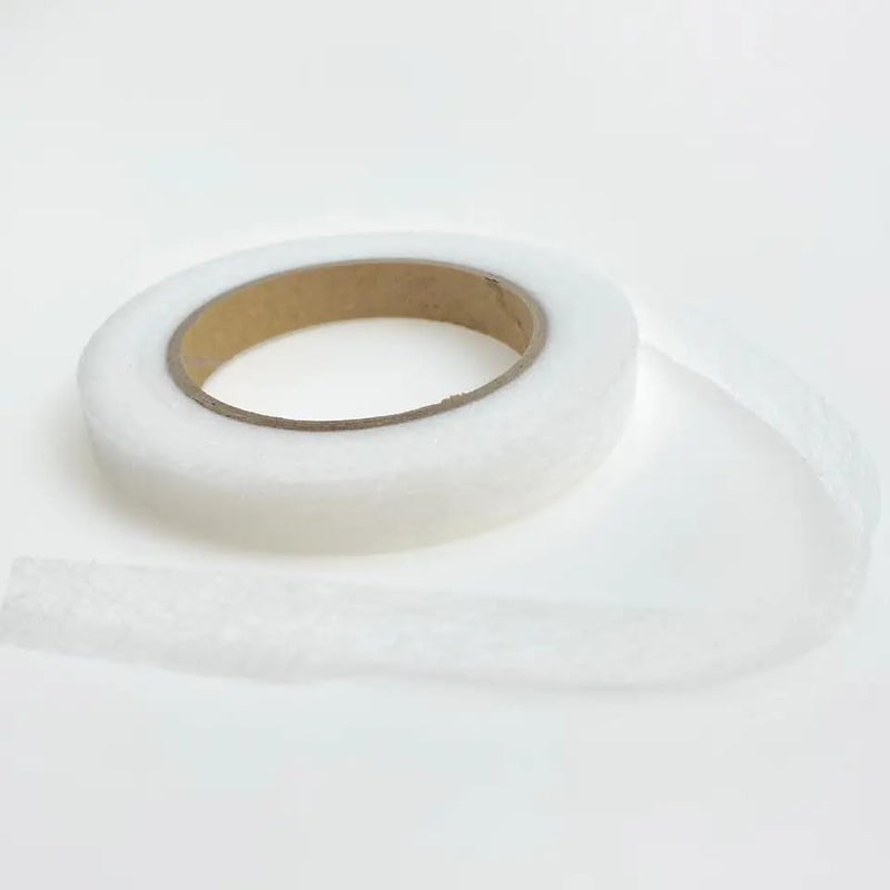 karmet karmet Fabric Fusing Tape Iron On Hemming Tape Double Sided Fusing Hem Tape Durable Adhesive for Skirts Jeans Clothes Pants Collars Curtains White 2 Pcs 100 Yads  - Image 3