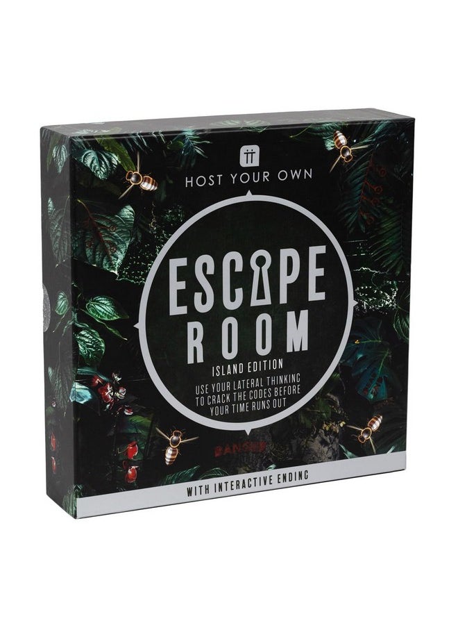 Talking Tables Talking Tables Island Escape Room Game for Adults Teenager, Solve Unique Puzzles & Codes to Save The Bees, Games Night, Age 16+, 2-6 Players, Birthday, Dinner Party, Christmas (Host-Escape-Island)  - Image 1