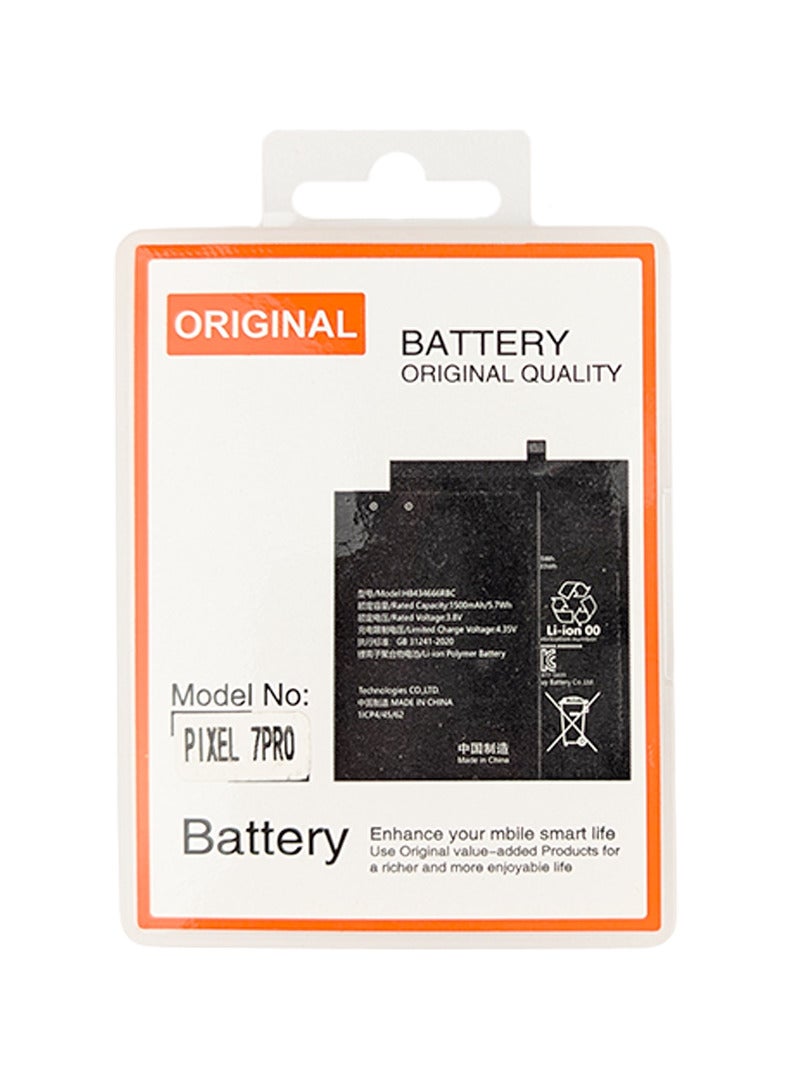 OEM Battery Replacement for Google pixel 7 Pro  (5000 mAh) - Image 1