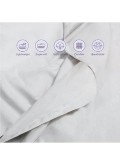 Wakefit Wakefit Blanket | 110 GSM | Blanket Single Bed, Dohar Single Bed Cotton, Dohar, Quilt for Single Bed, AC Blanket Single Bed, Quilt, Diwali Gifts, Reversible (Susane Blue : 90 x 56 inch - Pack of 1)| TC - 210  - Image 5