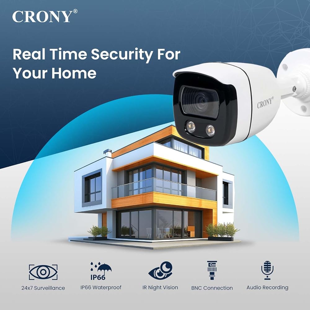 crony Crony Security Camera System ZFCE123DC6C1D6075F9AFZ