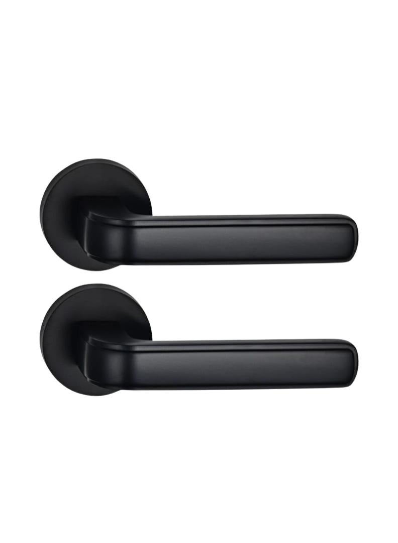Modern and Elegant Door Handle-Door Handle | High-Quality Aluminum – Durable and Stylish| Comfortable Grip  Easy Installation(matt black) - Image 1