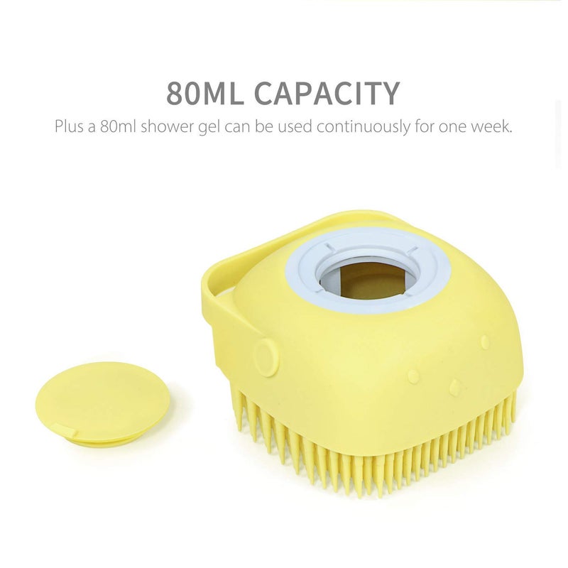 Mishrit Dog Shampoo Brush 80ml, Dog Bath Brush for Bathing pet (1 Pcs - Multicolour) - Image 4