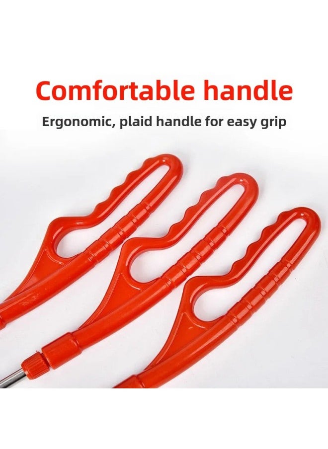 Rolling Iron Ring Plastic Iron Ring Rolling Iron Ring Push Iron Ring 80 S Nostalgic Toy-Color:Red Diameter 30cm (classic Rod)  - Image 4