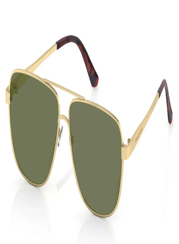 fastrack Gold Wayfarer Men Sunglasses (M183GR5P|59)