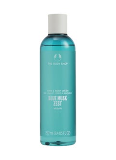 Blue Musk Zest Hair And Body Wash