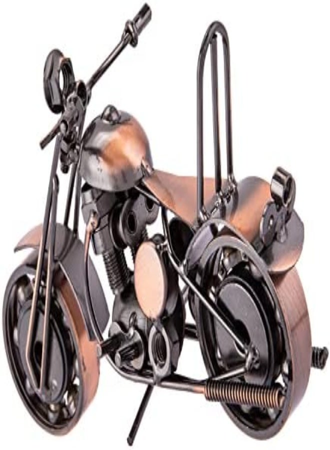 Akdc Metal Bike Décor 18Cm X 6Cm X 11Cm Silver - Image 2