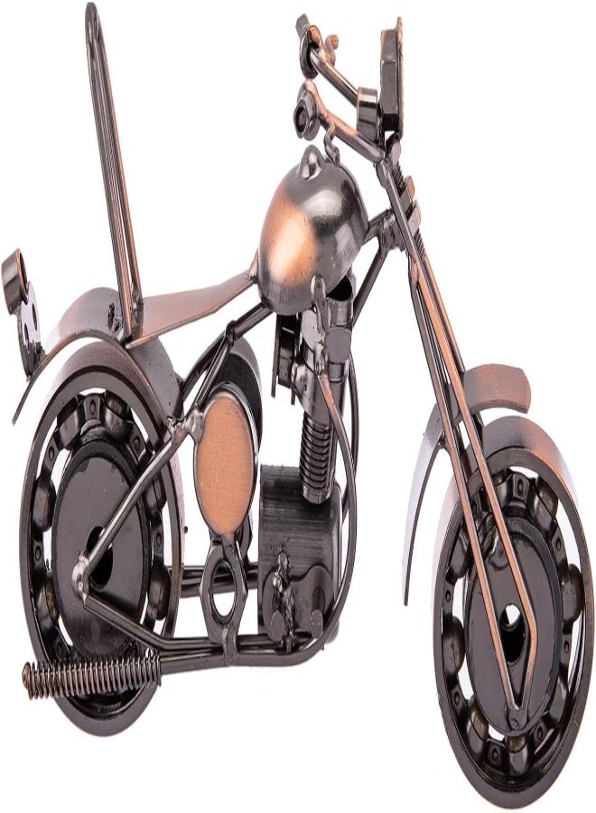 Akdc Metal Bike Décor 18Cm X 6Cm X 11Cm Silver - Image 5